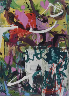 Abstract artwork: Flash Dance