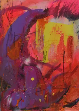 Abstract artwork: Inferno Unleashed