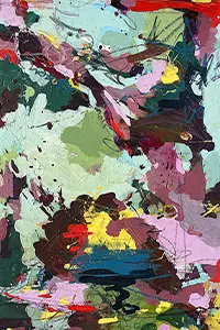 Abstract artwork: Lotus