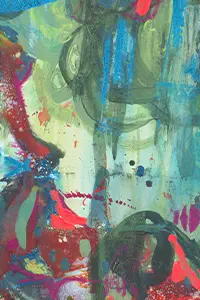 Abstract artwork: Orchard I