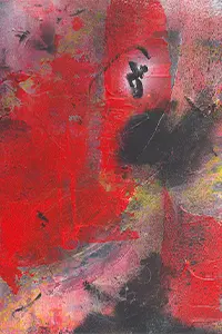 Abstract artwork: Red