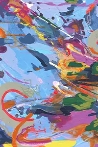 Abstract artwork: Splatter